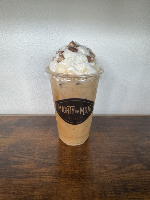 ESPRESSO + MILK + CHOCOLATE + CARAMEL + HAZELNUT