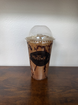 MOCHA FLAVOR + MILK + ESPRESSO