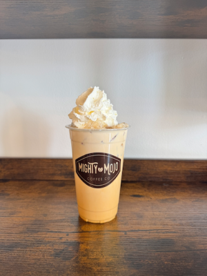 ESPRESSO + HALF & HALF + HONEY + SEA SALT + WHIP